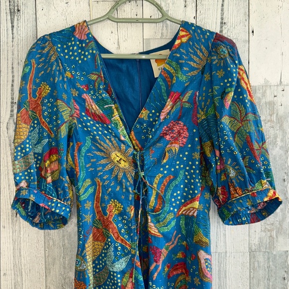 Farm rio ocean Mini Dress - Picture 2 of 10